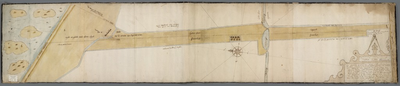 A-0124 [Kaart van de scheiding van de ambachten Zoetermeer en Zegwaard enerzijds en Pijnacker anderzijds], 1631